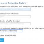 charge event to member's card on file